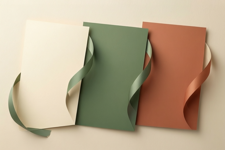 Decorative paper shapes
